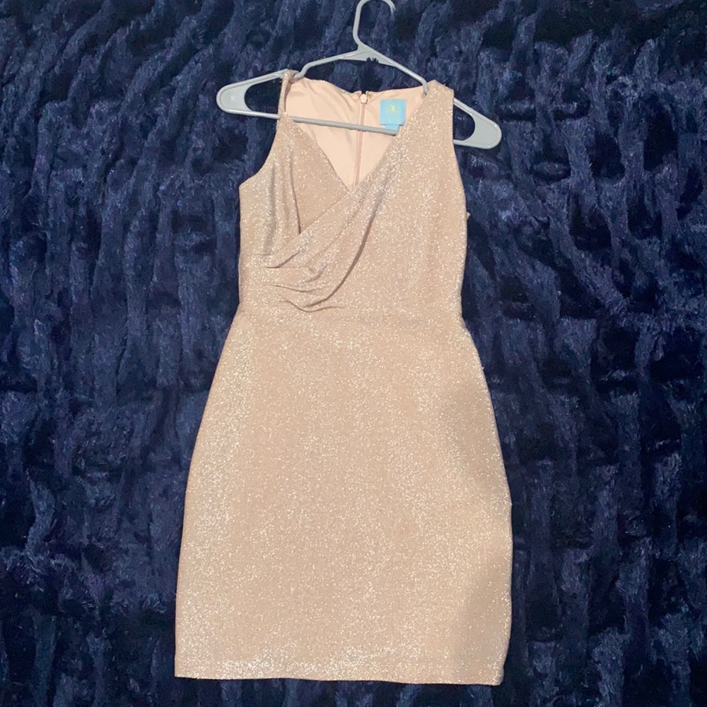 Pink sparkly dress